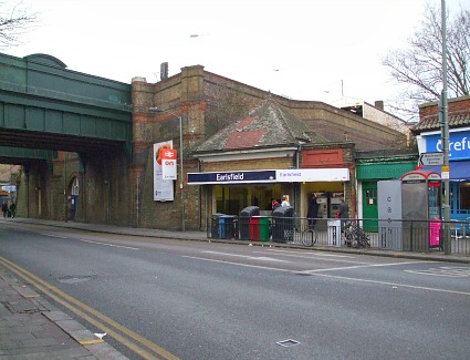 Earlsfield Train Station, London